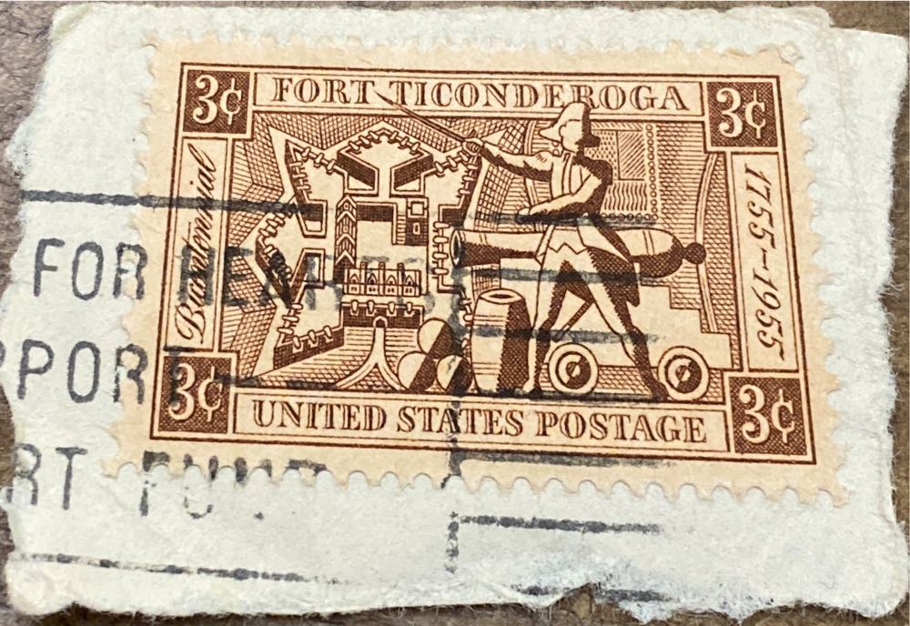 Fort Ticonderoga  stamp collectible - Main Image 2