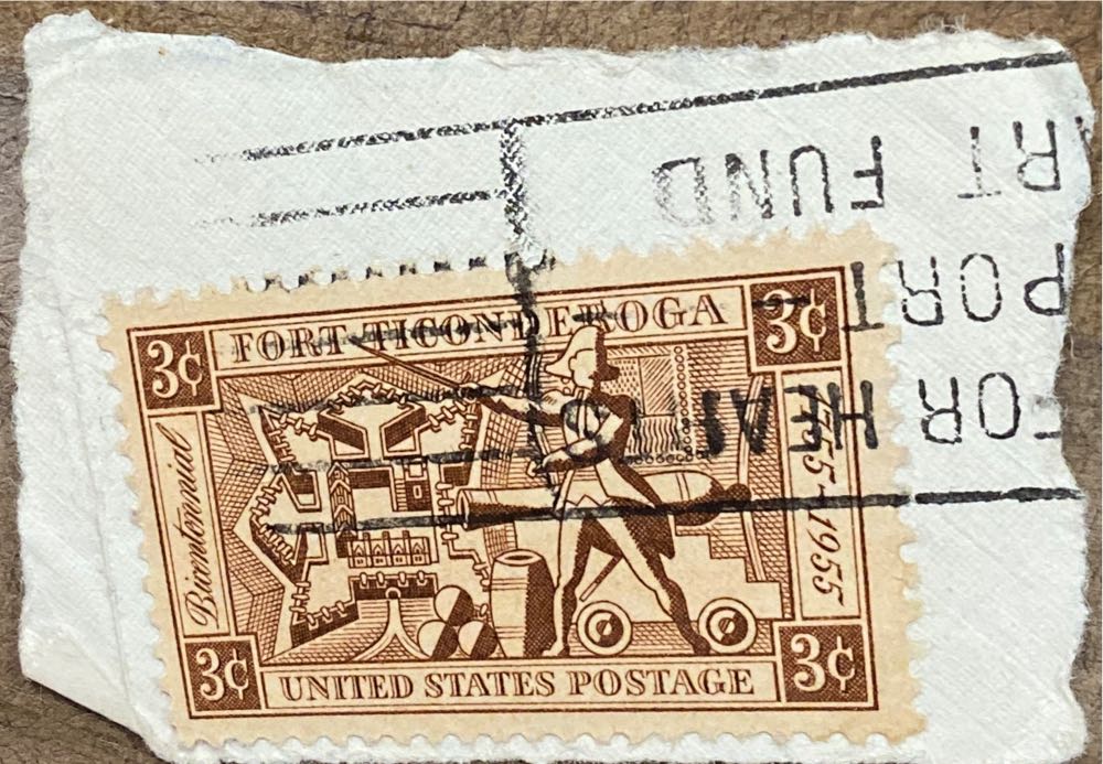 Fort Ticonderoga  stamp collectible - Main Image 3