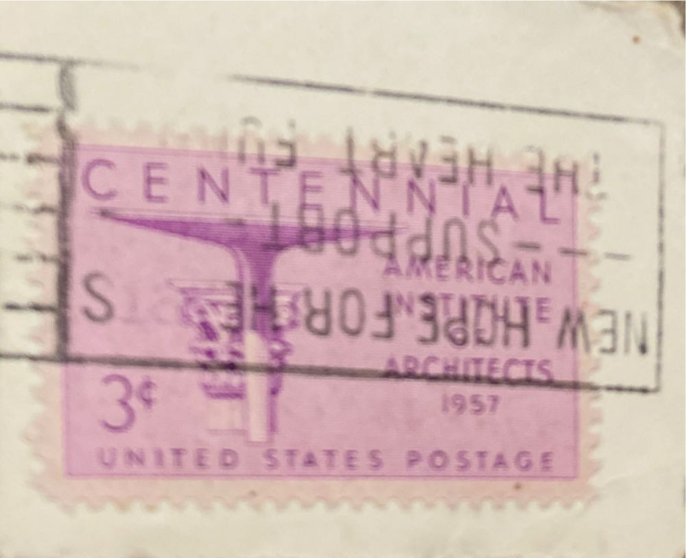 American Institute Of Architechs  stamp collectible - Main Image 2