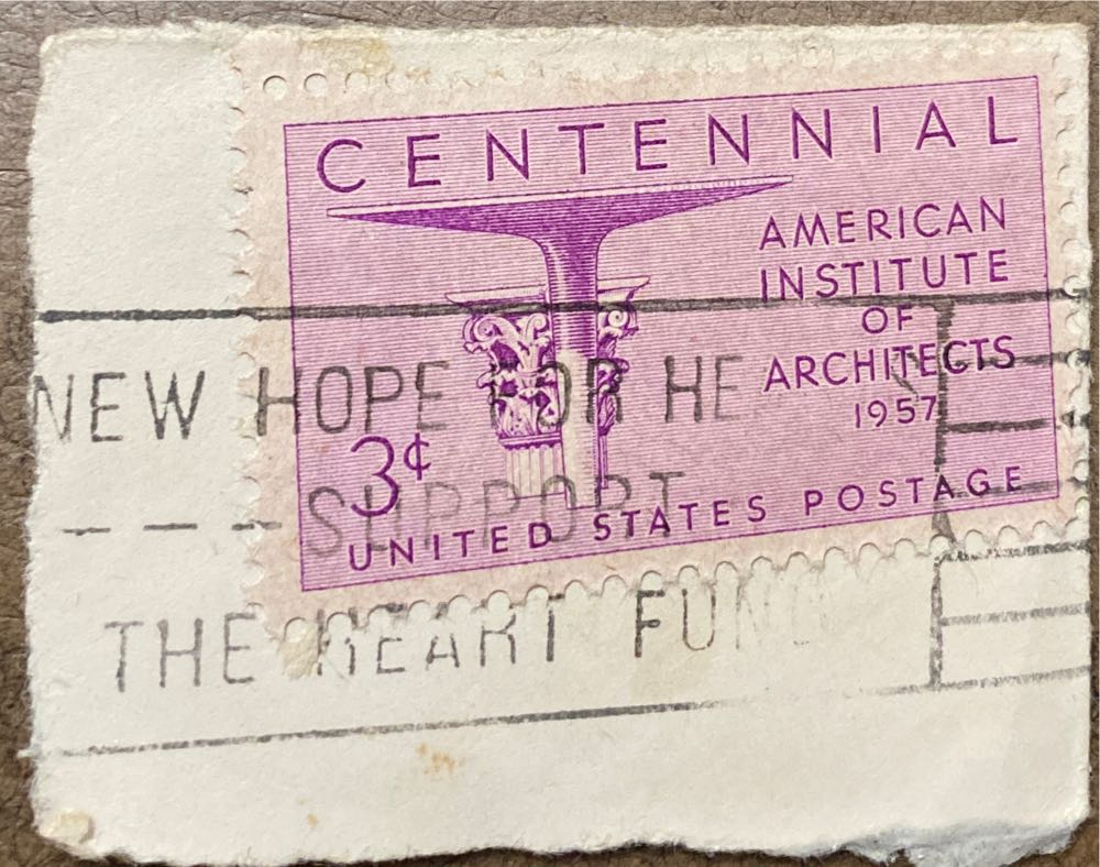 American Institute Of Architechs  stamp collectible - Main Image 3