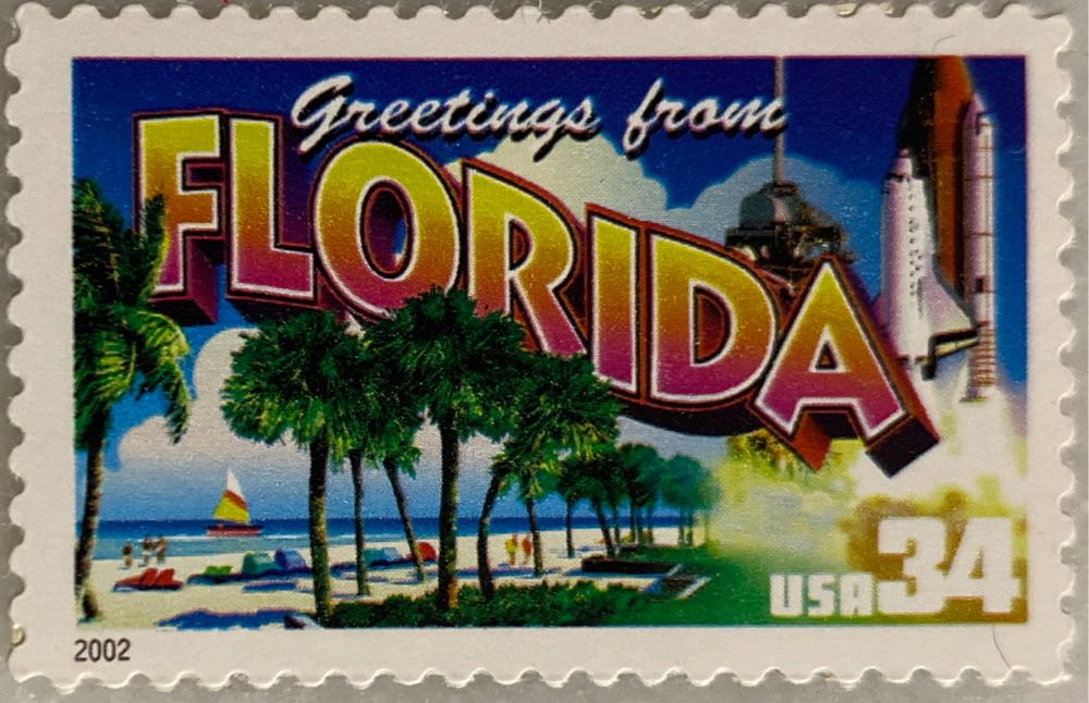 Greetings From America: Florida  stamp collectible - Main Image 2