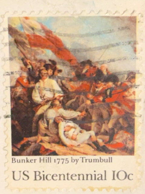 Battle Of Bunker Hill  stamp collectible - Main Image 3