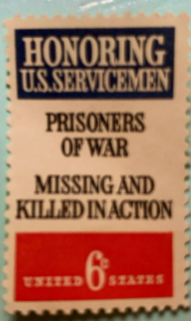 Honoring US Servicemen: POW and MIA  stamp collectible - Main Image 2