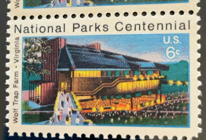 National Parks Centennial: Wolf Trap Farm  stamp collectible - Main Image 2