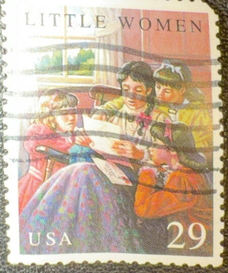 Classic Books: Little Women  stamp collectible - Main Image 2