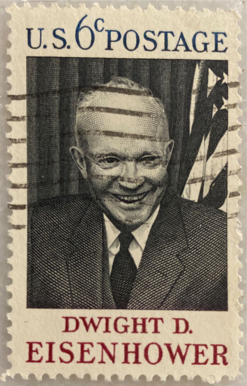 Dwight D Eisenhower  stamp collectible - Main Image 3