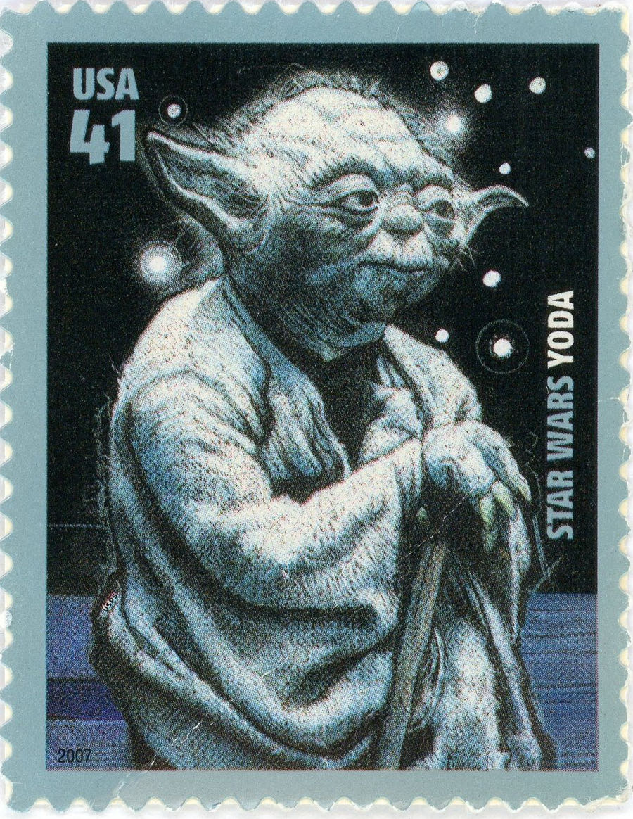 Star Wars Yoda  stamp collectible - Main Image 2