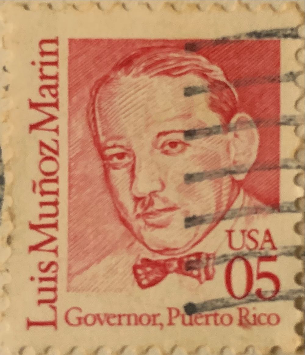 Great American Series: Luis Munoz Marin  stamp collectible - Main Image 2