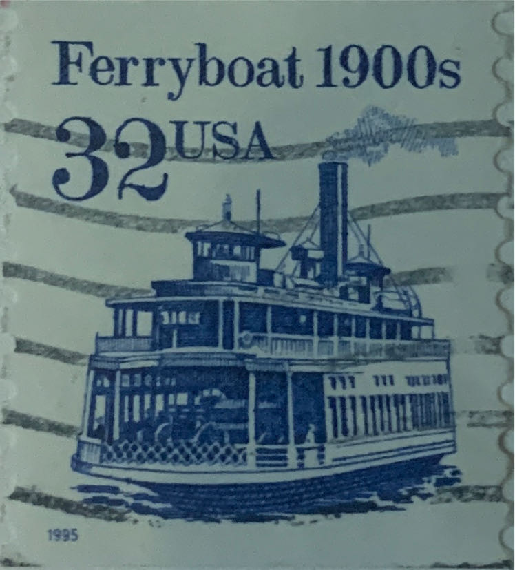 Transportation Series: Ferryboat  stamp collectible - Main Image 2