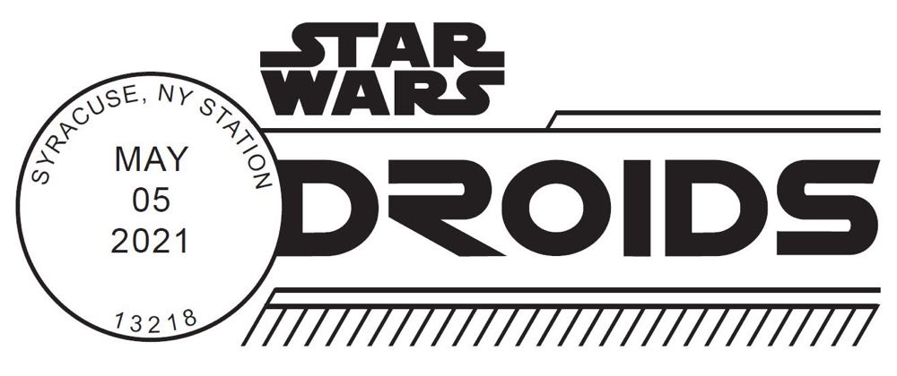 R2-D2 First Day of Issue  stamp collectible - Main Image 2