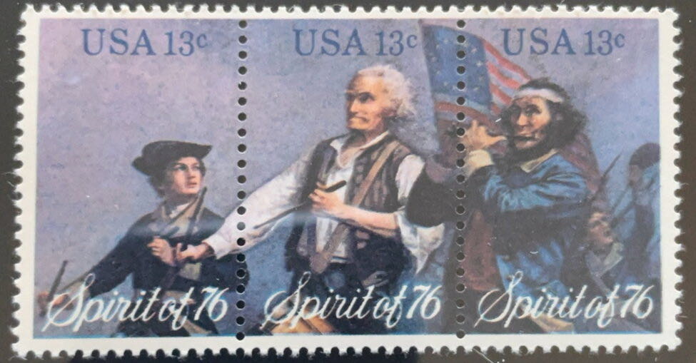 Spirit Of 76: Drummer Boy  stamp collectible - Main Image 2
