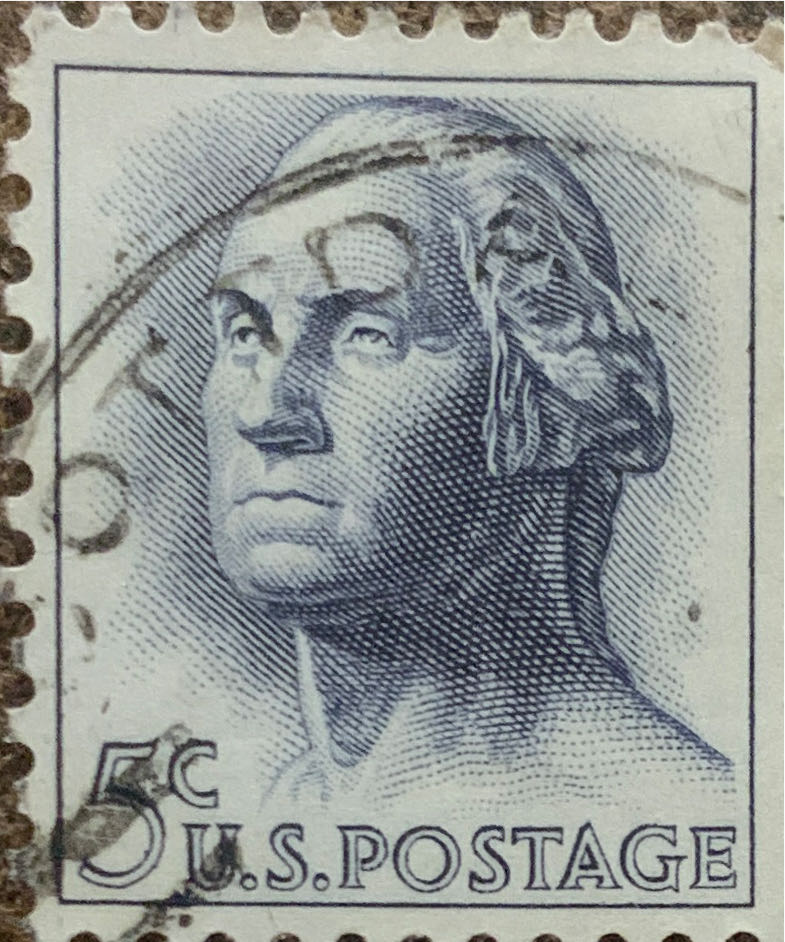 George Washington 1732 1799  stamp collectible - Main Image 2