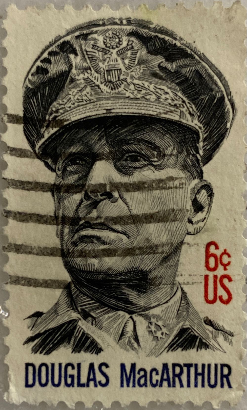 U.S.A.: 1971 General Douglas Macarthur  stamp collectible - Main Image 2