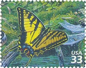 US Revenue Stamps: 1 Cent Pale Blue