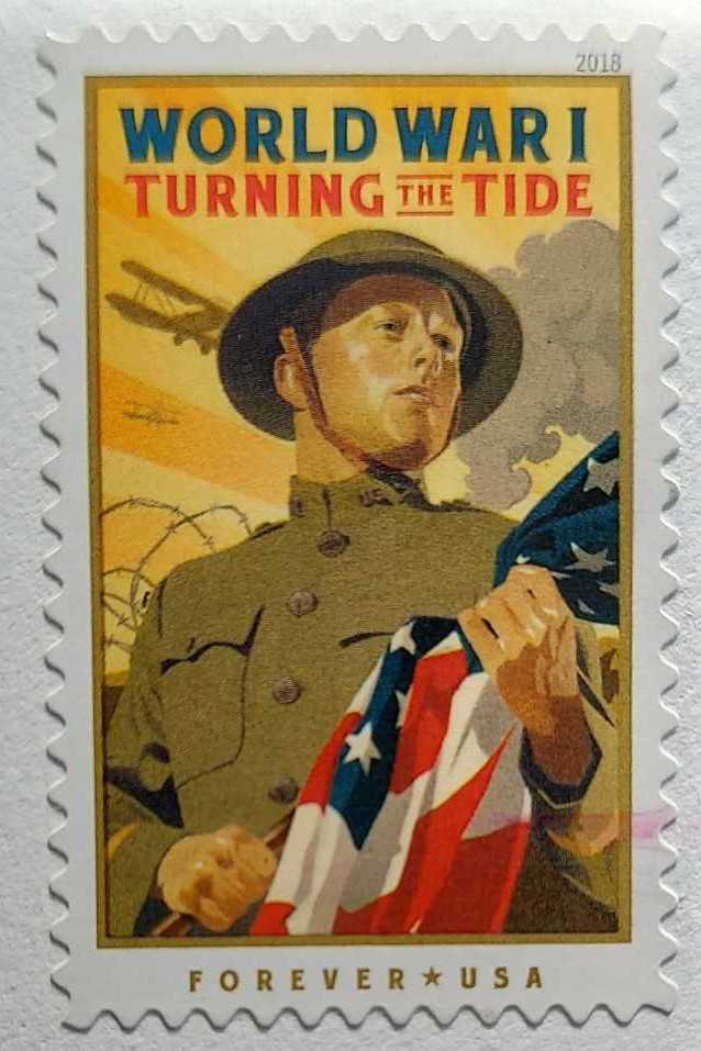 Ww1 Turning The Tide  stamp collectible - Main Image 3