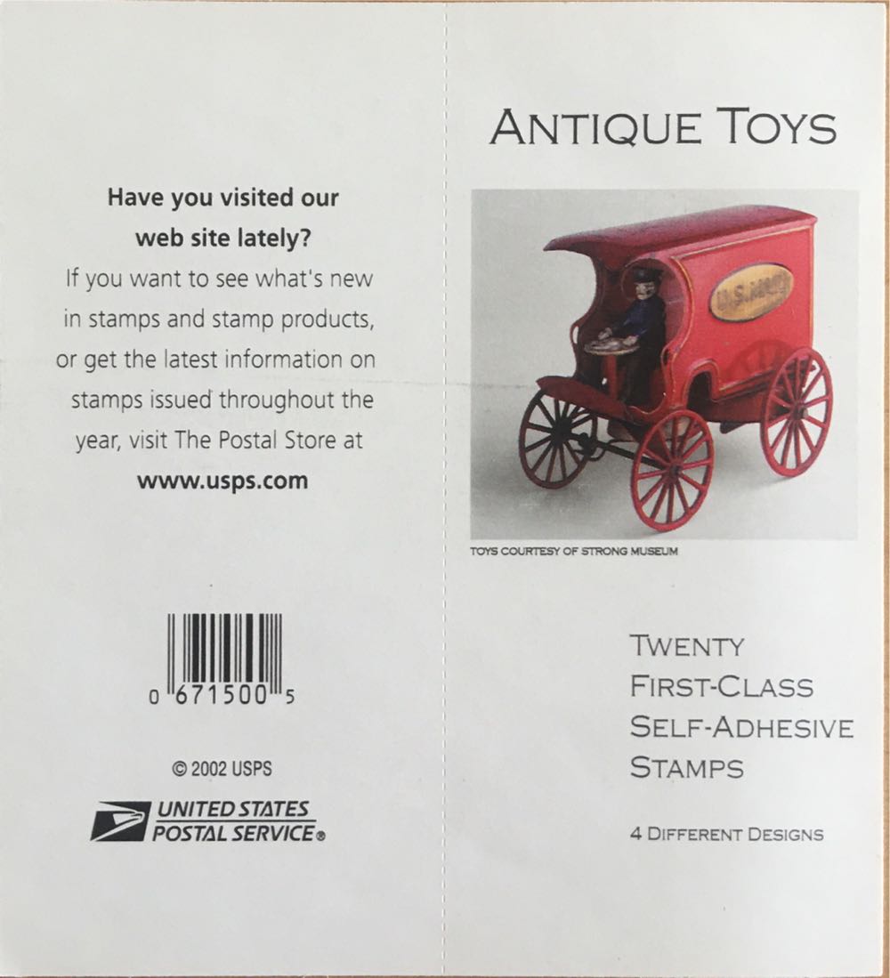 Antique Toys  stamp collectible - Main Image 2