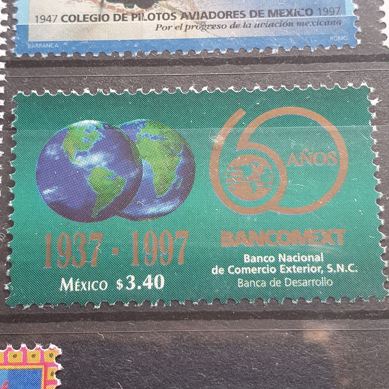 60 Años Bancomext  stamp collectible - Main Image 2