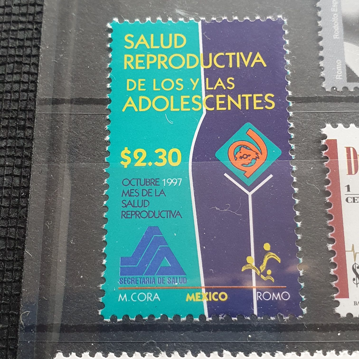 Salud Reproductiva De Los Y Las Adolescentes  stamp collectible - Main Image 2