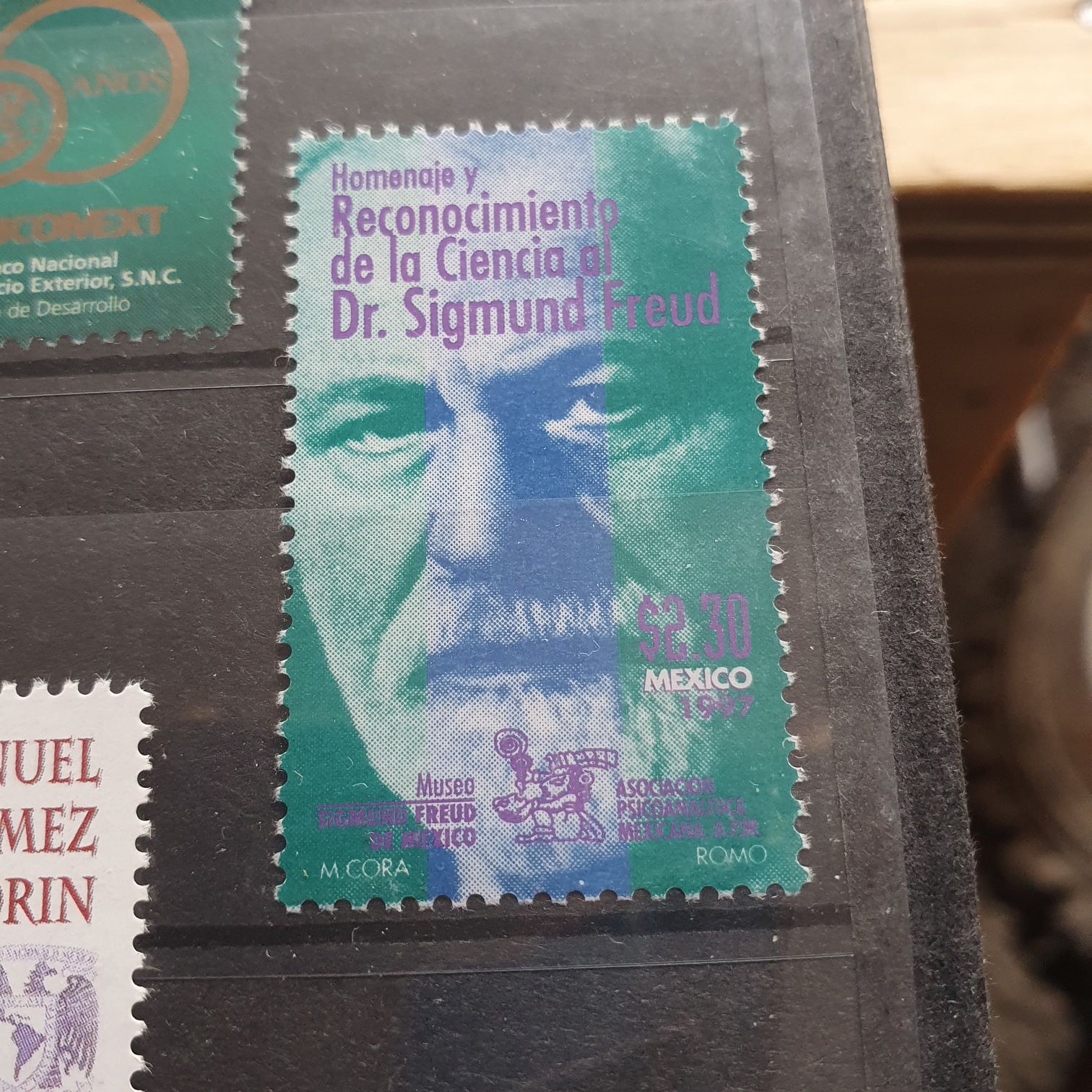Homenaje Y Reconocimiento De La Ciencia Al Dr Sigmund Freud  stamp collectible - Main Image 2