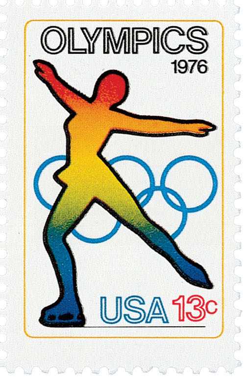 Olympic Games 1976: Skating  stamp collectible - Main Image 1