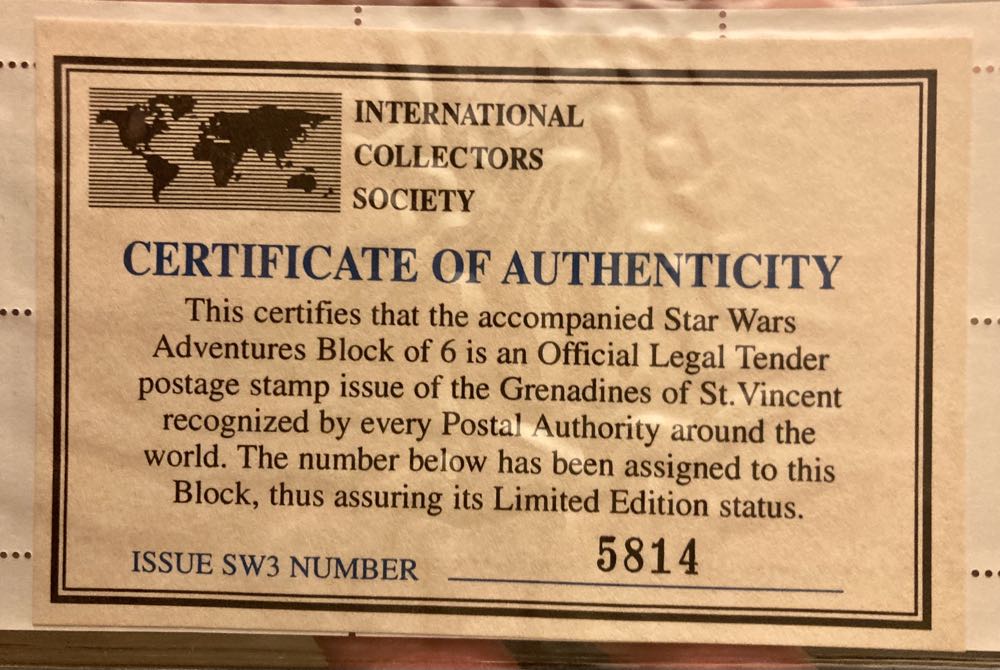 Star Wars Adventures  stamp collectible - Main Image 2