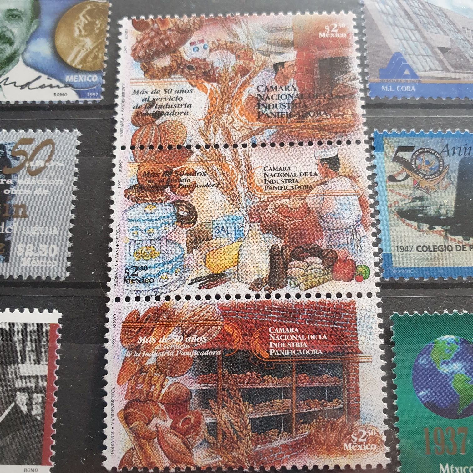 Camara Nacional De La Industria Panificadora  stamp collectible - Main Image 2