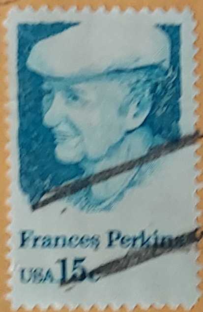 Frances Perkins  stamp collectible - Main Image 2