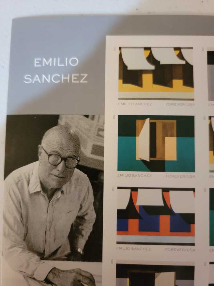 Emilio Sanchez  stamp collectible [Barcode 480600] - Main Image 2