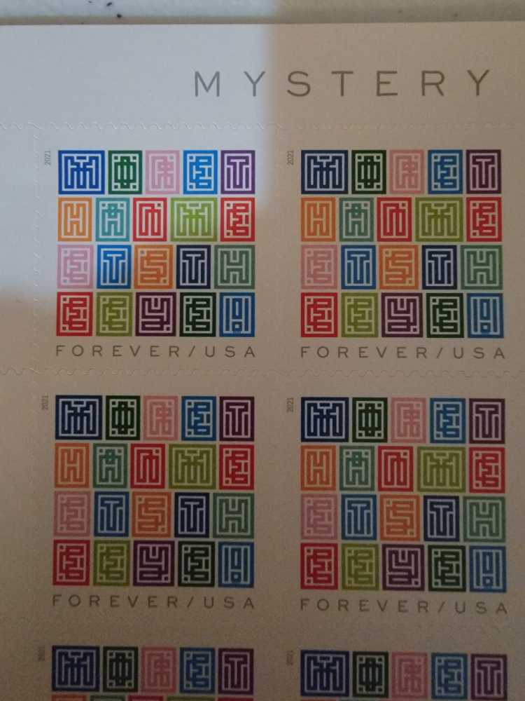 Mystery Message  stamp collectible [Barcode 480700] - Main Image 3