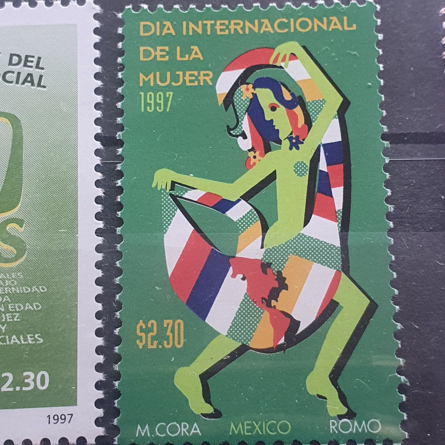 Día Internacional De La Mujer  stamp collectible - Main Image 2