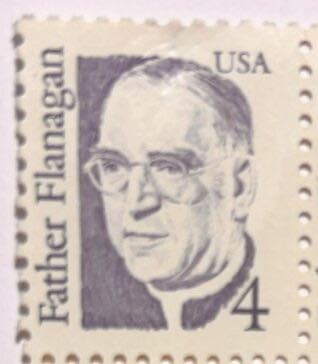 Great American Series: Father Flanagan  stamp collectible - Main Image 2