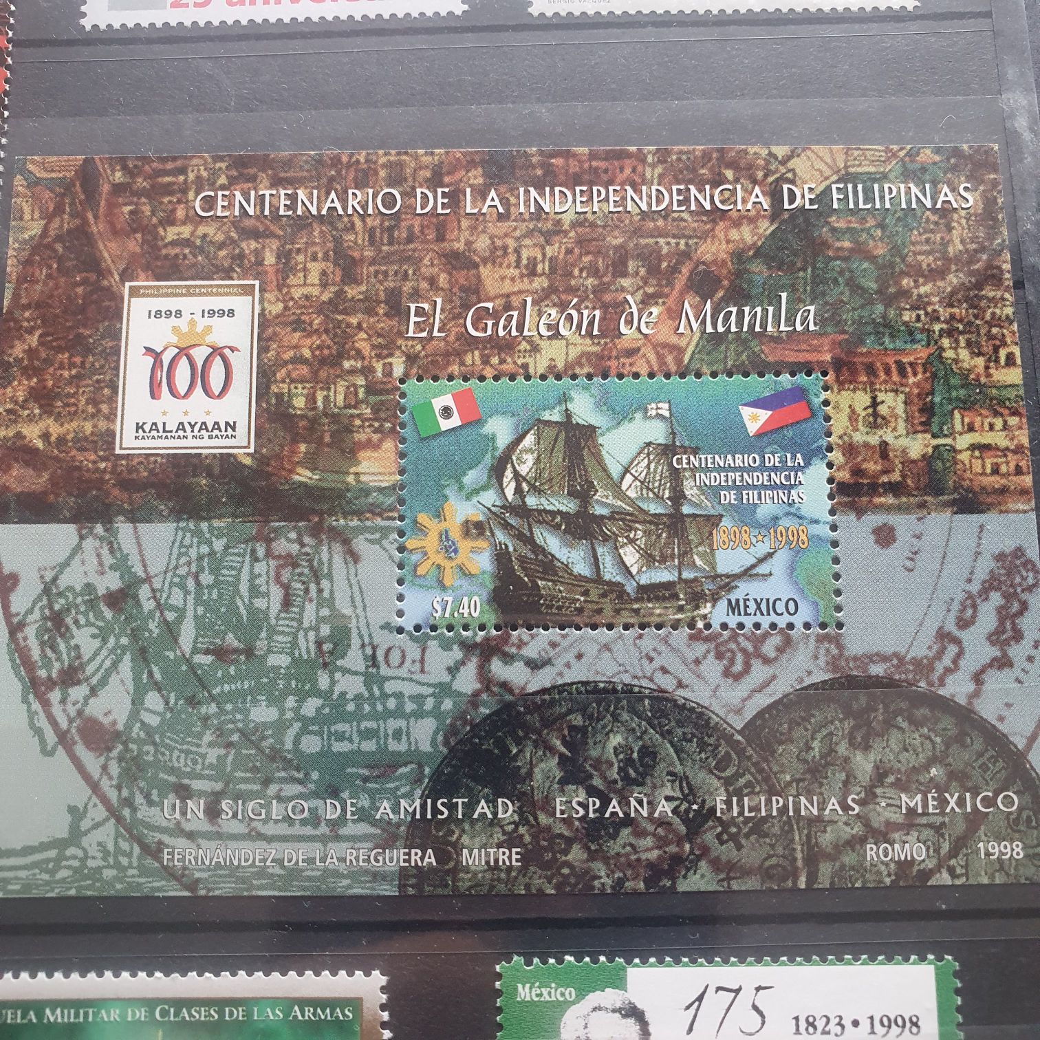 Centenario De La Independencia De Filipinas  stamp collectible - Main Image 2