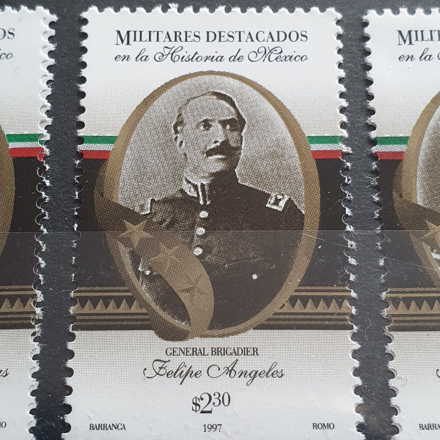 Militares Destacados ( Felipe Angeles )  stamp collectible - Main Image 2