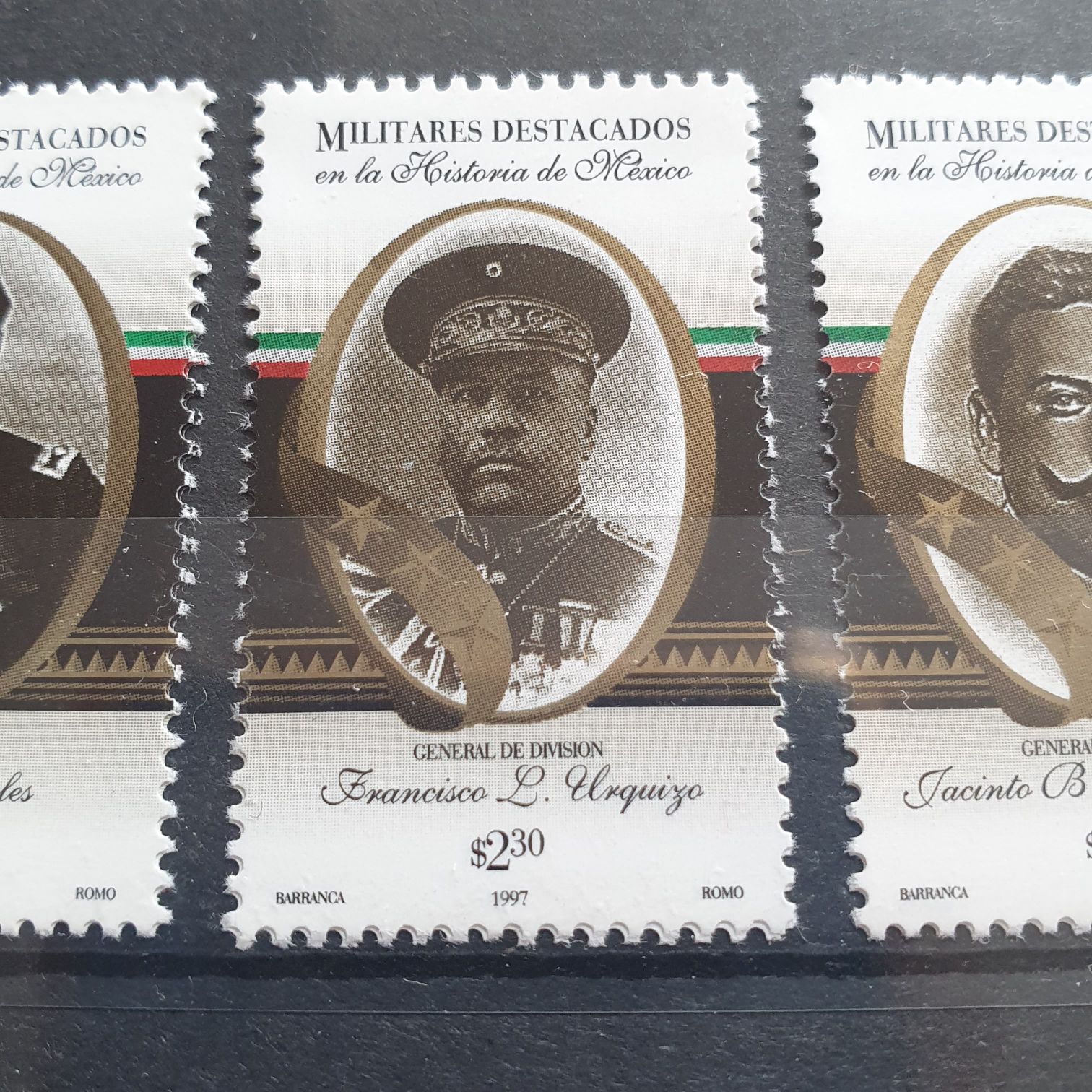 Militares Destacados ( Francisco L. Urquizo )  stamp collectible - Main Image 2