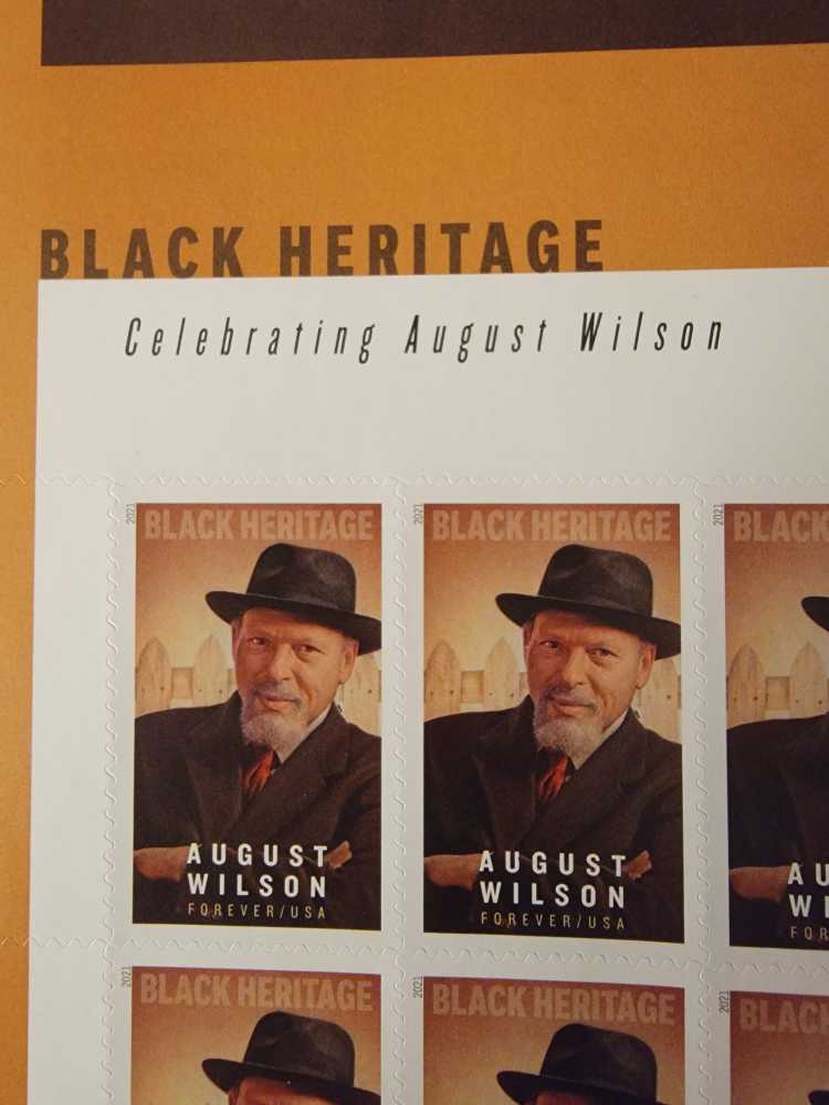 August Wilson  stamp collectible [Barcode 480000] - Main Image 2