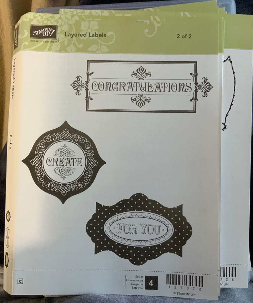 Layered Labels  stamp collectible - Main Image 2