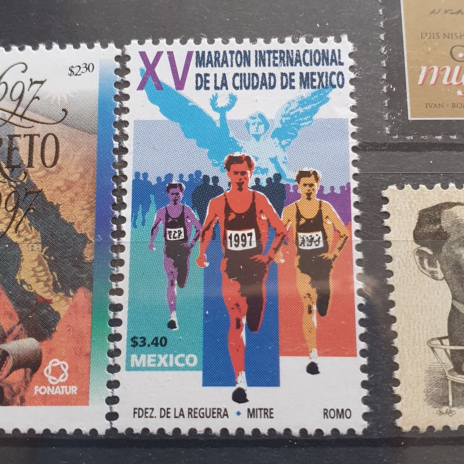 XV Maratón Internacional De La Ciudad De México  stamp collectible - Main Image 2