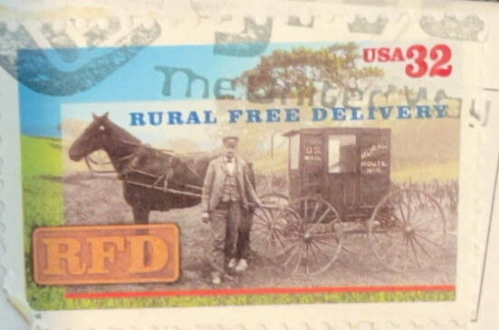 Rural Free Delivery  stamp collectible - Main Image 2