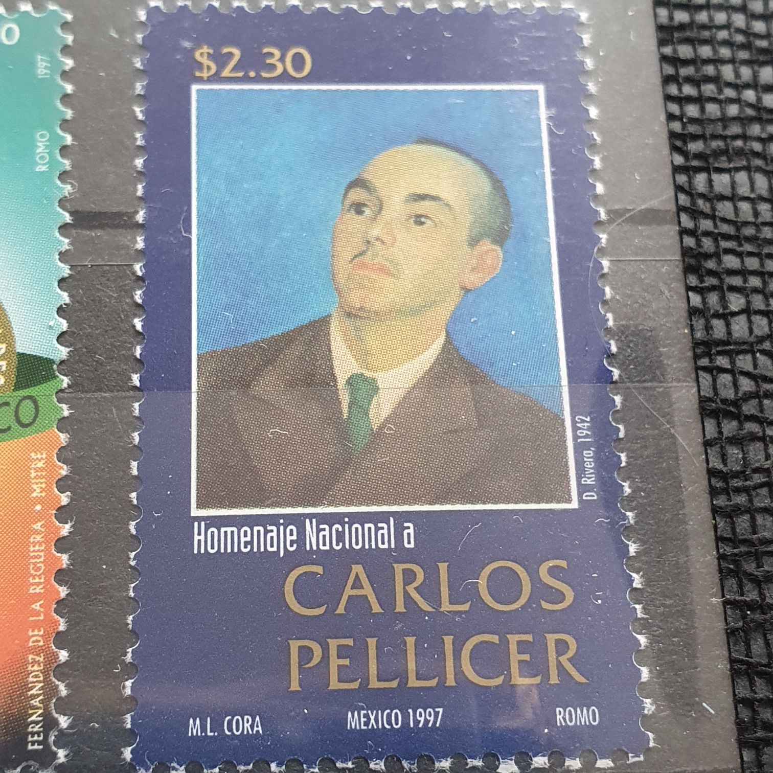 Homenaje Nacional Carlos Pellicer  stamp collectible - Main Image 2