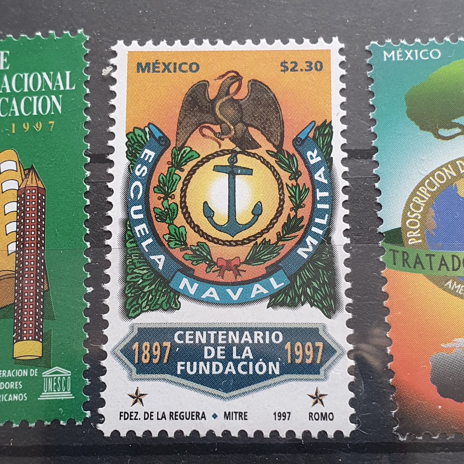 Escuela Naval Militar Centenario De La Fundación  stamp collectible - Main Image 2