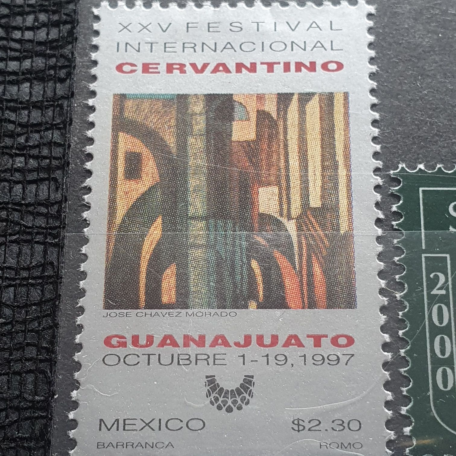 XXV Festival Internacional Cervantino  stamp collectible - Main Image 2