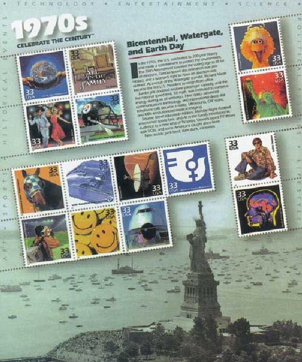 Celebrate the Century: 1970s  stamp collectible - Main Image 2