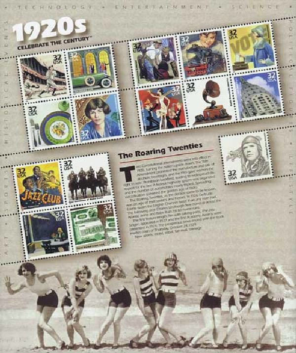 Celebrate the Century: 1920s  stamp collectible - Main Image 2