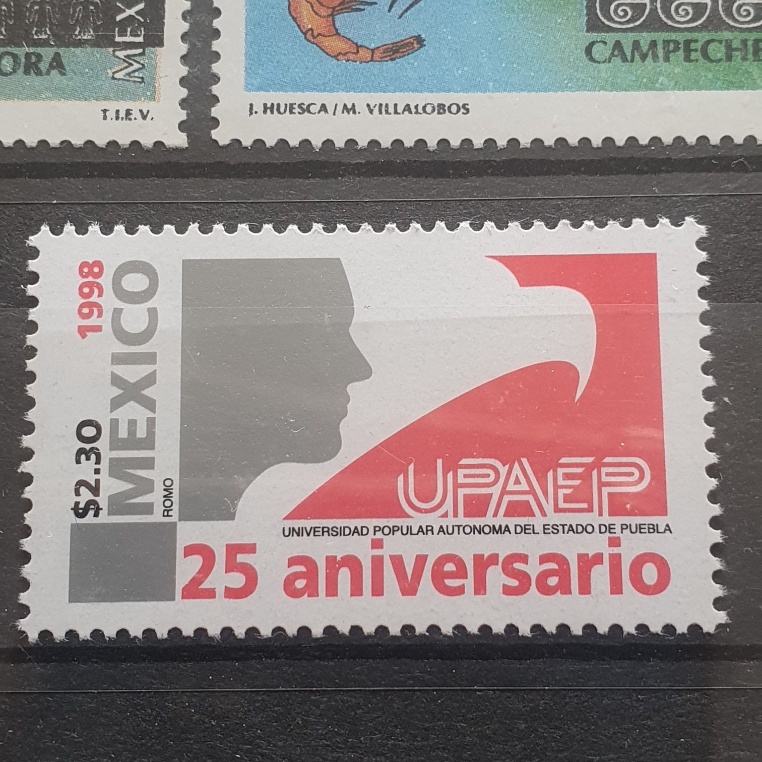 UPAEP 25 aniversario  stamp collectible - Main Image 2