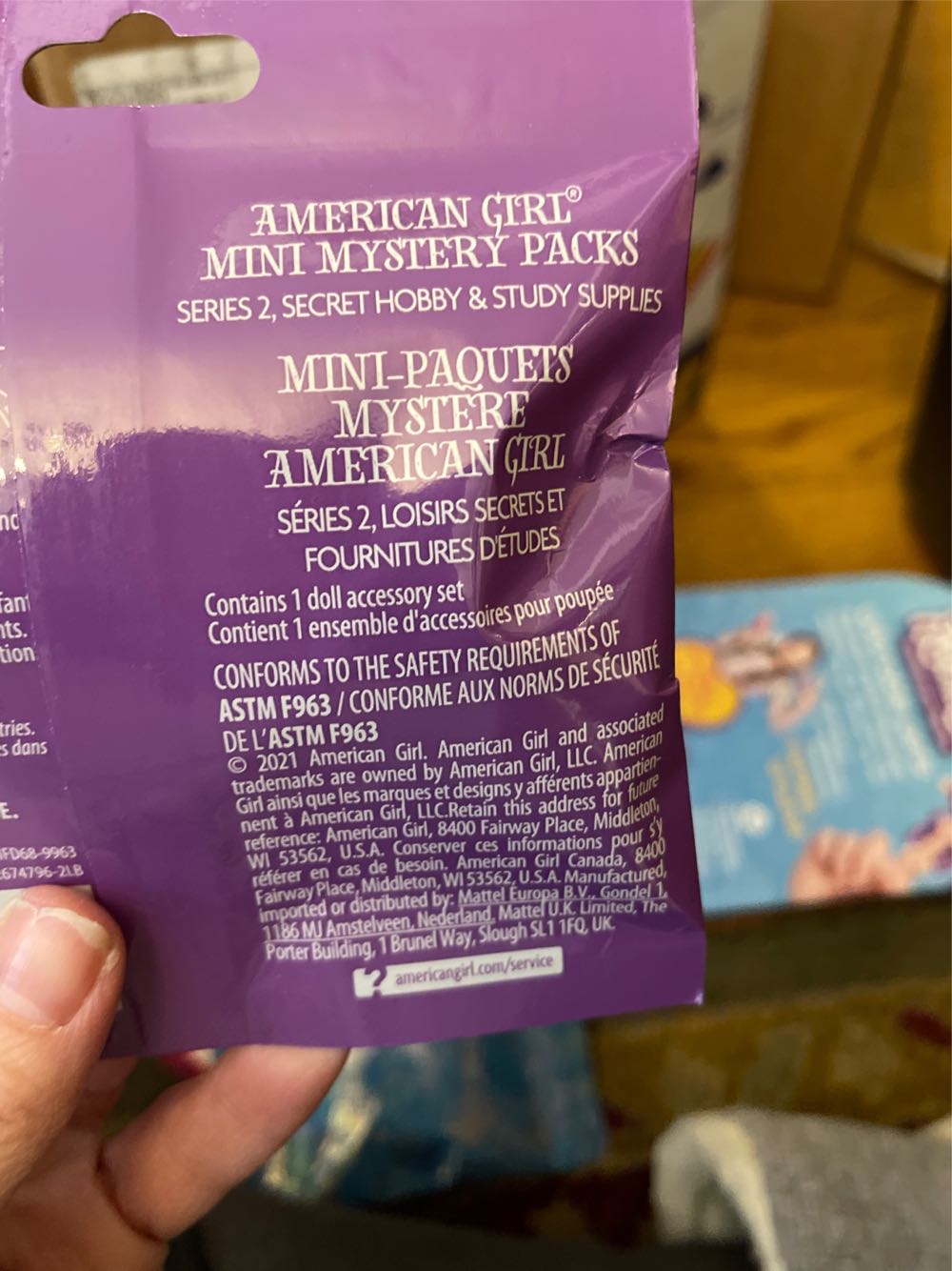 AG- Hobby & Study Mini Mystery Pack  stamp collectible [Barcode 194735038503] - Main Image 2