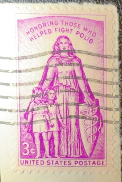 Honoring Those Who Helped Fight Polio  stamp collectible - Main Image 2