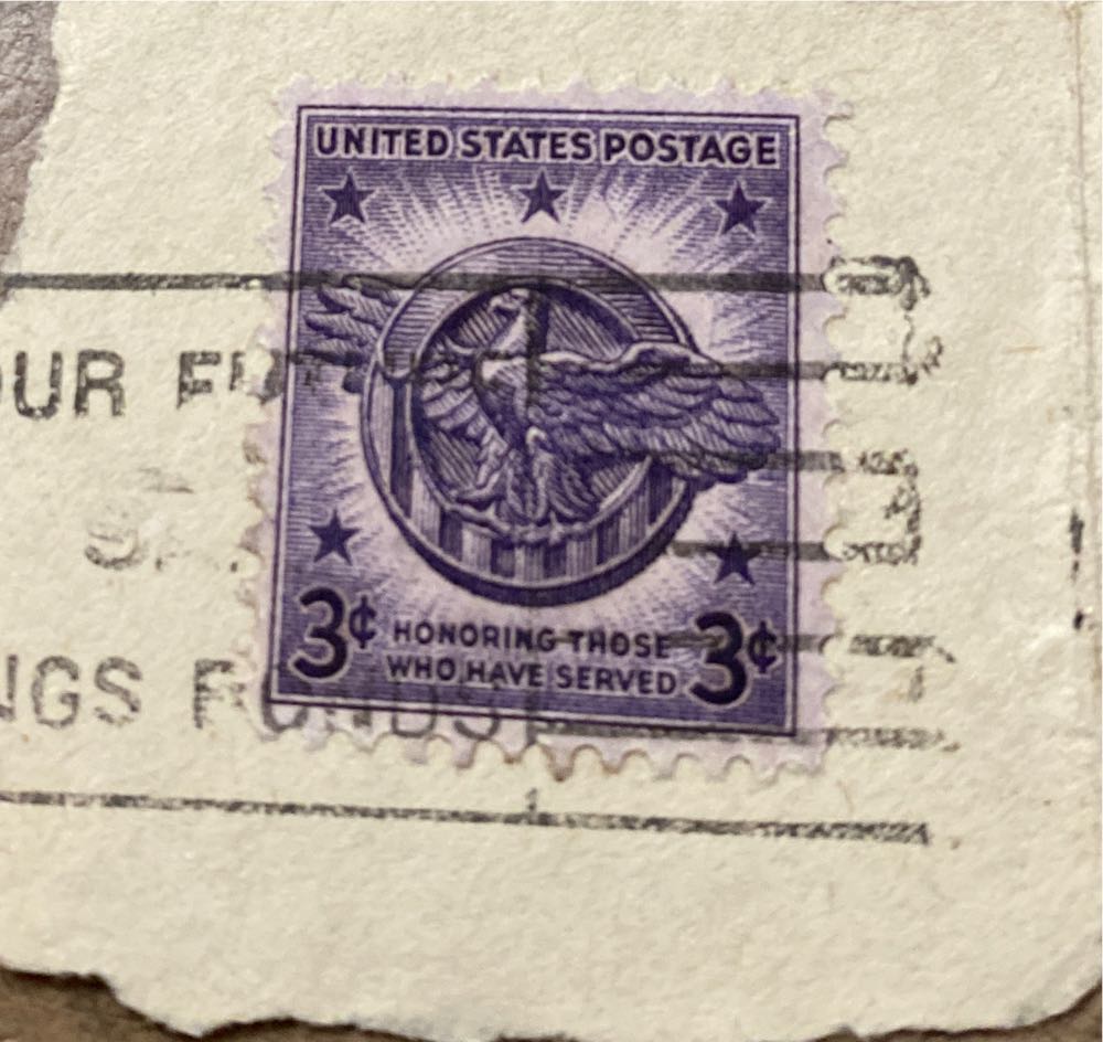 Honoring Those Who Have Served  stamp collectible - Main Image 3