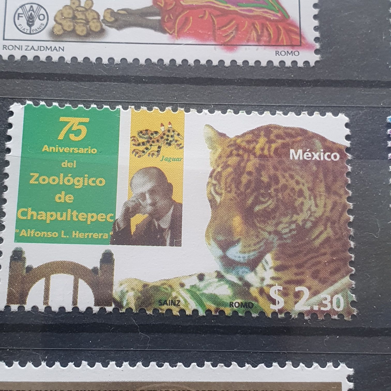 75 Aniversario Del Zoológico De Chapultepec  stamp collectible - Main Image 2