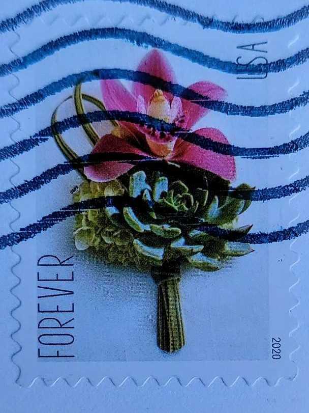Wedding Series: Contemporary Boutonnier  stamp collectible - Main Image 2