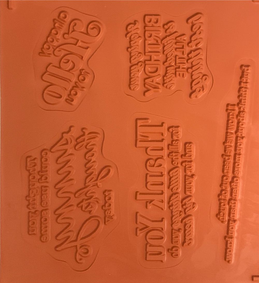 Sunny Sentiments  stamp collectible [Barcode 155034] - Main Image 2